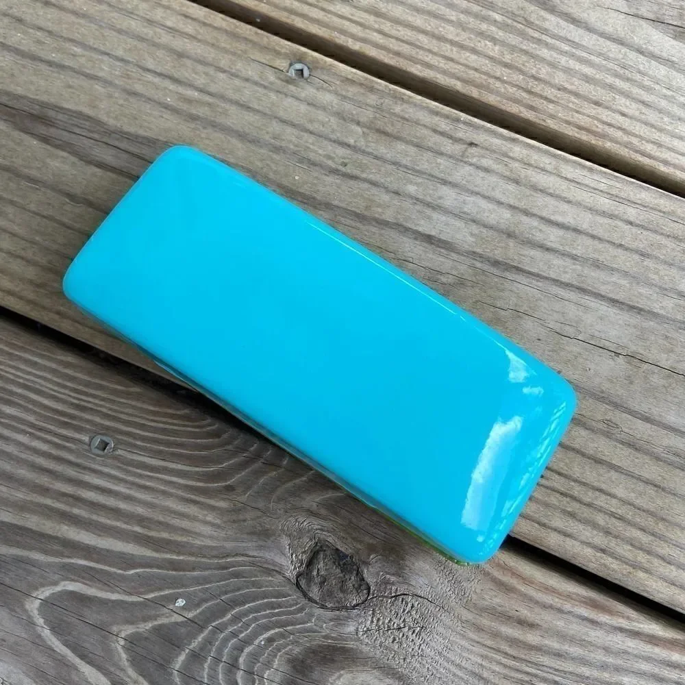 Kate Spade Eye Glasses Case Blue Green